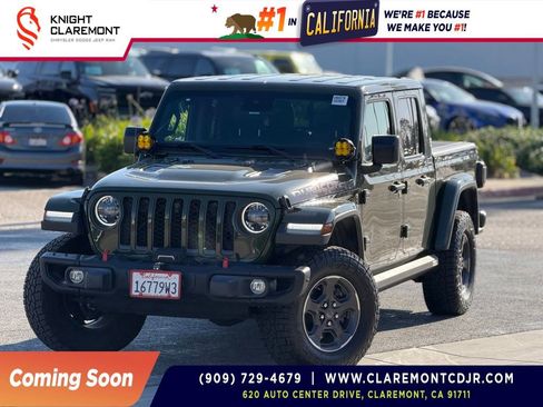 Used 2023 Jeep Gladiator Rubicon w/ LED Lighting Group AWD/4WD image 1