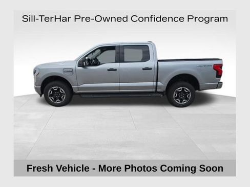 Used 2023 Ford F150 Lightning XLT w/ Tow Technology Package AWD/4WD image 1