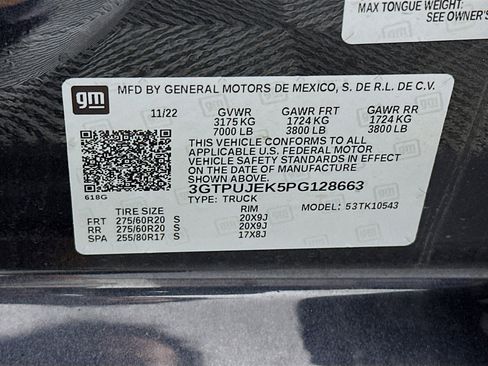 Used 2023 GMC Sierra 1500 Elevation AWD/4WD image 12