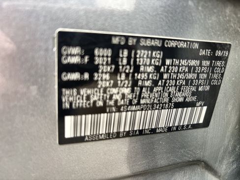 Used 2020 Subaru Ascent Limited w/ Technology Package image 38