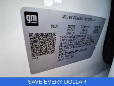 Used 2024 Chevrolet Malibu RS w/ LPO, Floor Liner Package FWD image 15