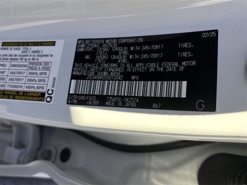 Used 2025 Toyota 4Runner SR5 image 34