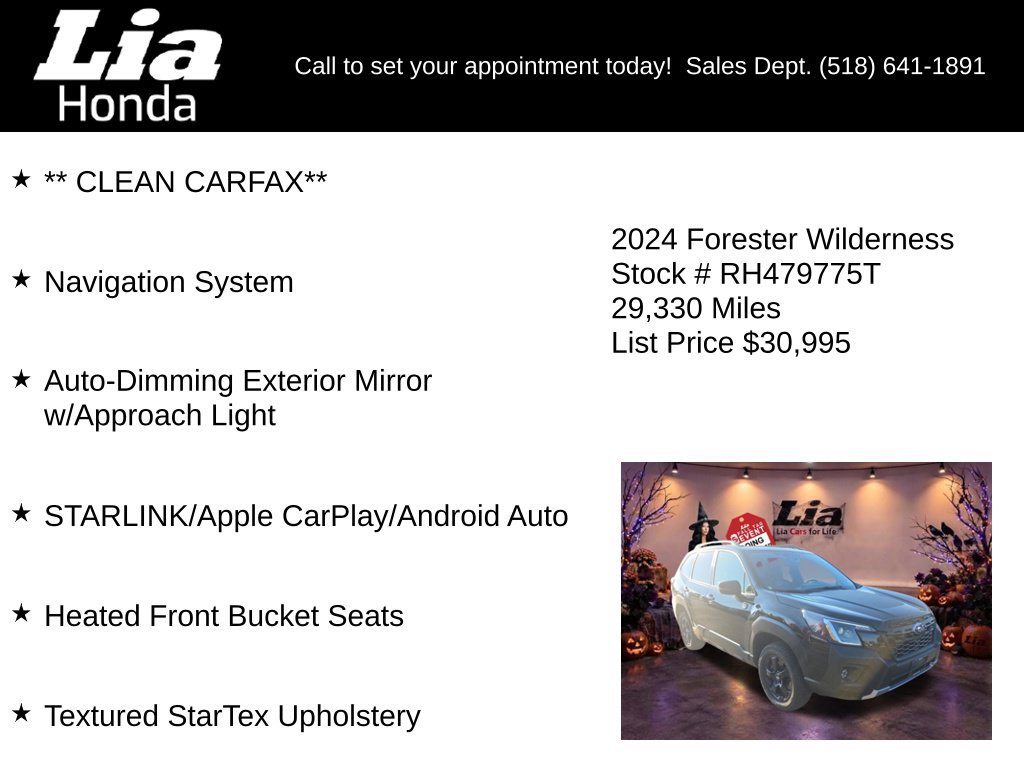 Used 2024 Subaru Forester Wilderness AWD/4WD image 7