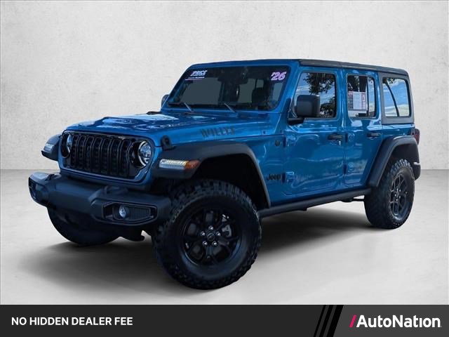 Used 2026 Jeep Wrangler Unlimited Sport AWD/4WD image 1