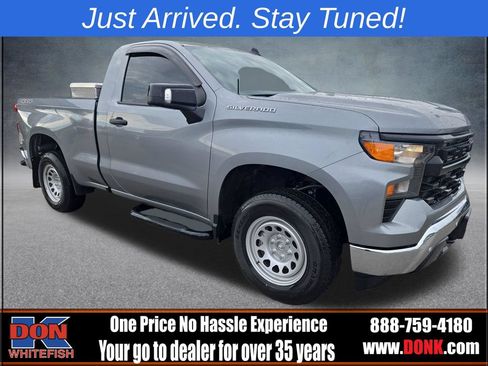 Used 2025 Chevrolet Silverado 1500 W/T w/ WT Safety Package AWD/4WD image 1