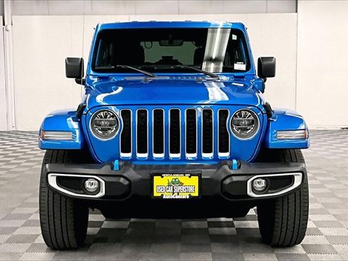 Used 2022 Jeep Wrangler Unlimited Sahara 4xe w/ Cold Weather Group image 3