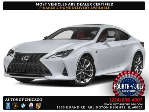 Used 2022 Lexus RC 350 F Sport w/ Accessory Package AWD/4WD image 1