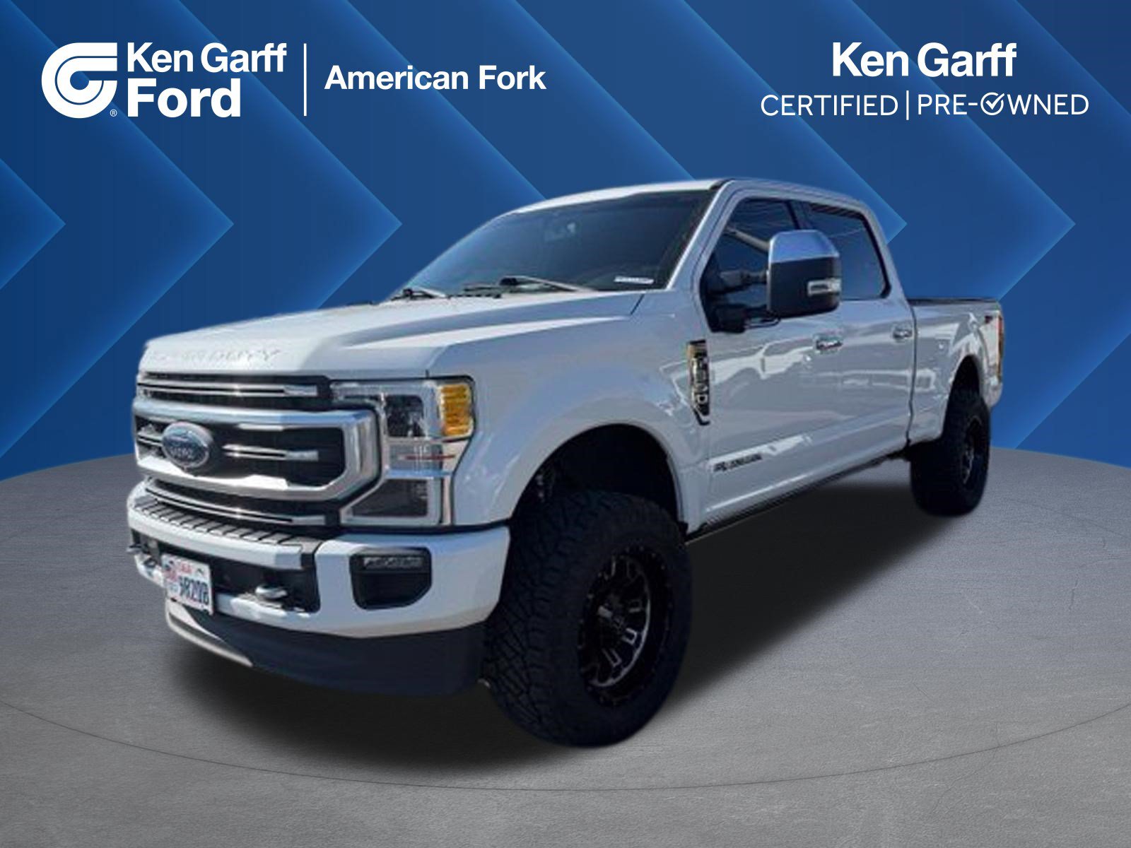 Used 2021 Ford F350 Platinum AWD/4WD image 1