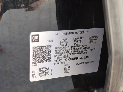 Used 2023 GMC Yukon AT4 w/ Max Trailering Package image 14