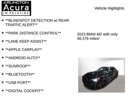 Used 2023 BMW M2 RWD image 7