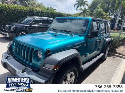Used 2020 Jeep Wrangler Unlimited Sport S AWD/4WD image 1