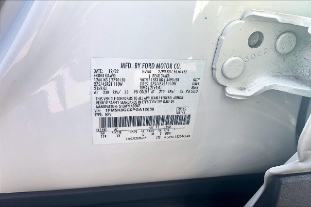 Certified 2023 Ford Explorer ST w/ Equipment Group 401A AWD/4WD image 36