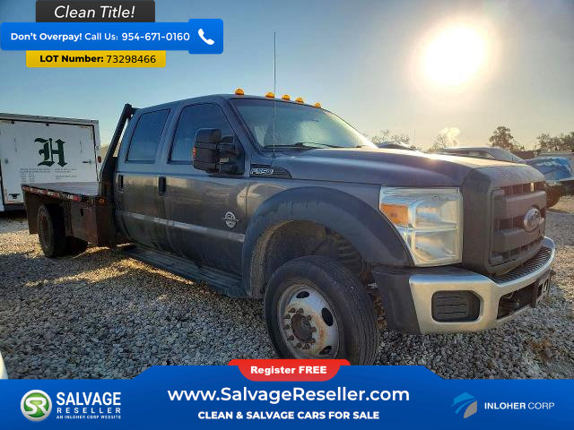 Used 2014 Ford F550 4x4 Crew Cab Super Duty w/ Power Equipment Group image 5