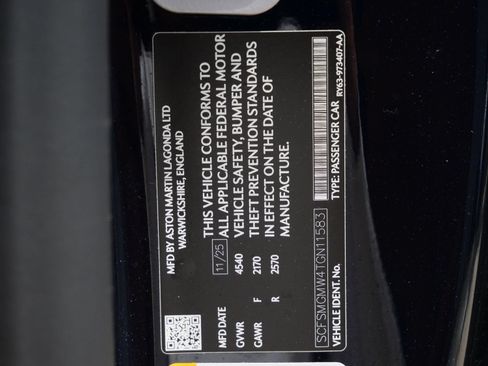 New 2026 Aston Martin V8 Vantage S RWD image 25