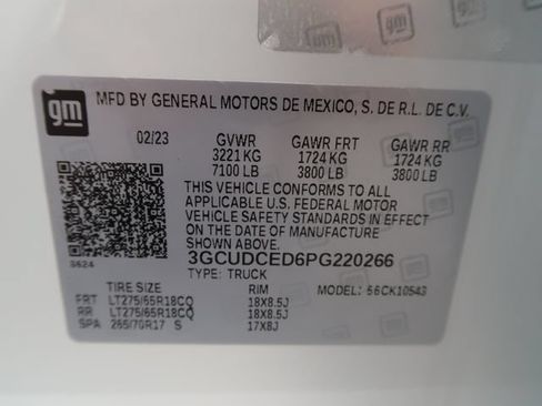Used 2023 Chevrolet Silverado 1500 Custom Trail Boss AWD/4WD image 43