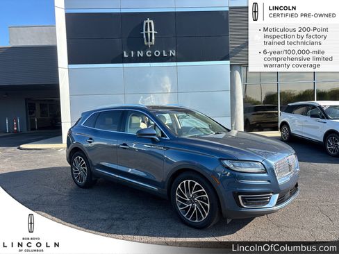 Used 2019 Lincoln Nautilus Reserve FWD image 1