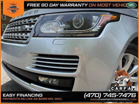 Used 2017 Land Rover Range Rover HSE image 3