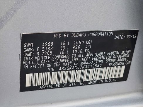 Used 2019 Subaru Impreza 2.0i Premium image 26