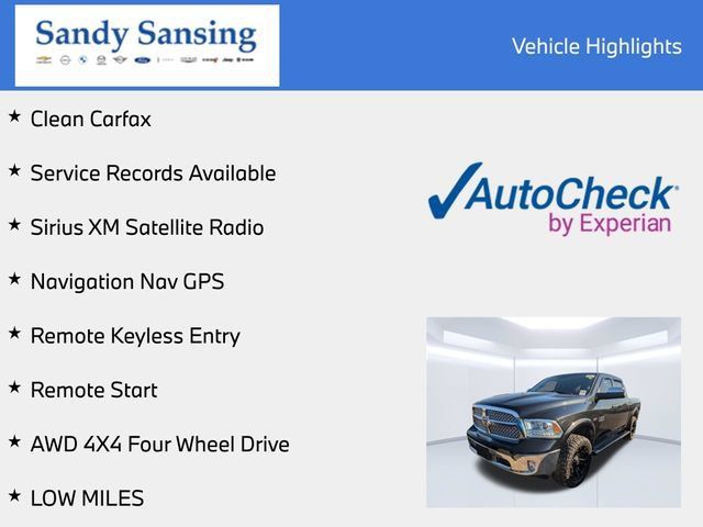 Used 2016 RAM 1500 Laramie w/ Convenience Group AWD/4WD image 8