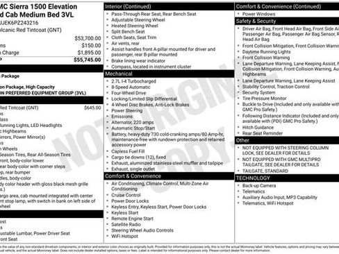 Used 2023 GMC Sierra 1500 Elevation image 6