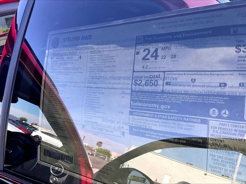 New 2025 Alfa Romeo Stelvio Sprint w/ Convenience Package image 14