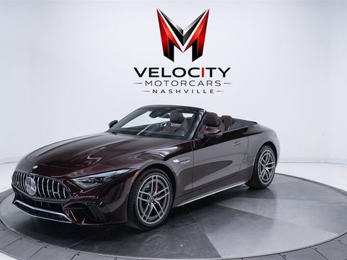 Used 2024 Mercedes-Benz SL 55 AMG 4MATIC w/ Manufactur Interior Package image 10