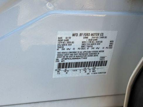 Certified 2022 Ford Edge SEL w/ Convenience Package AWD/4WD image 25