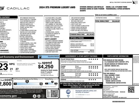 Certified 2024 Cadillac XT5 Premium Luxury image 2