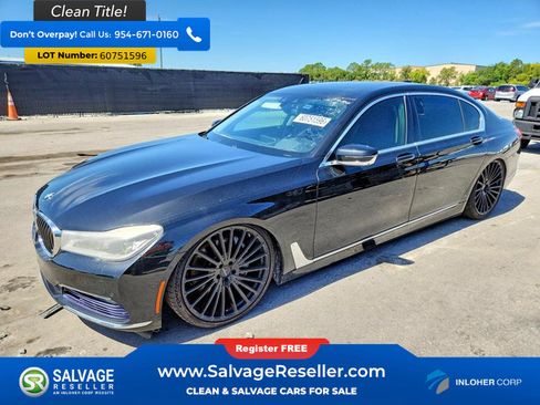 Used 2016 BMW 750i xDrive AWD/4WD image 1