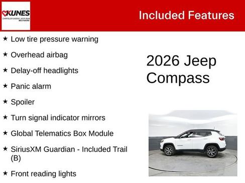 Used 2026 Jeep Compass Limited AWD/4WD image 4