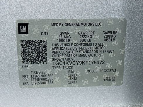 Used 2019 Chevrolet Silverado 3500 W/T w/ WT Convenience Package image 38