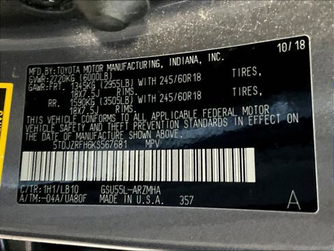 Used 2019 Toyota Highlander XLE image 36