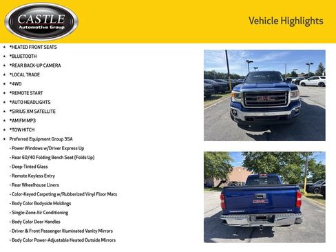 Used 2014 GMC Sierra 1500 SLE w/ SLE Value Package AWD/4WD image 3