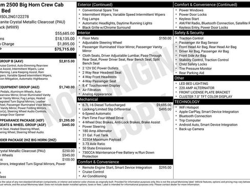 Used 2022 RAM 2500 Big Horn w/ Safety Group B image 35