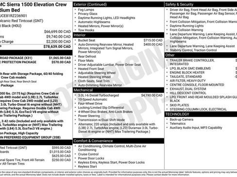 Used 2024 GMC Sierra 1500 Elevation w/ X31 Off-Road Package AWD/4WD image 5