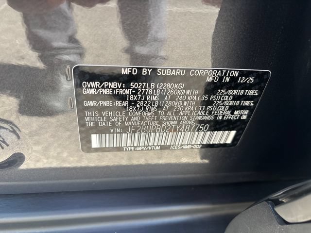 Certified 2026 Subaru Outback Premium AWD/4WD image 9