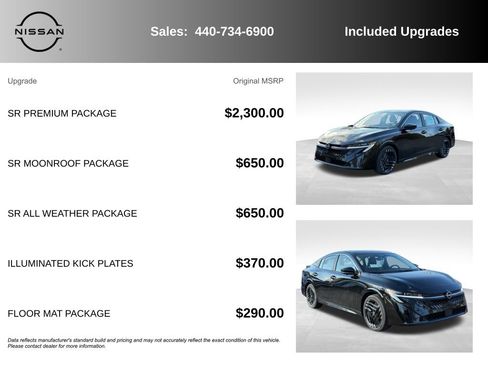 New 2026 Nissan Sentra SR w/ SR Premium Package FWD image 7
