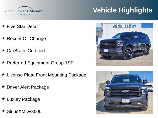 Certified 2024 Chevrolet Tahoe RST w/ Luxury Package AWD/4WD image 4