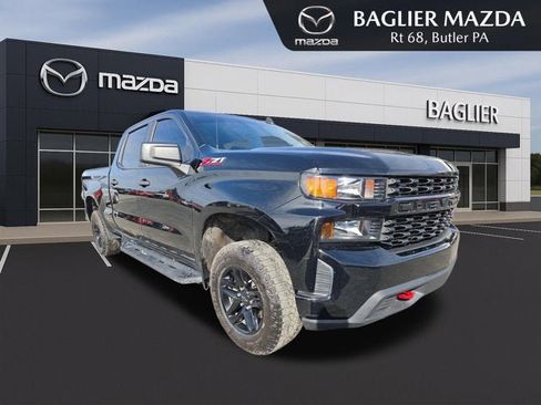 Used 2021 Chevrolet Silverado 1500 Custom Trail Boss w/ Midnight Edition image 1