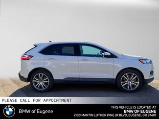 Used 2022 Ford Edge Titanium w/ Class II Trailer Tow Package AWD/4WD video 2