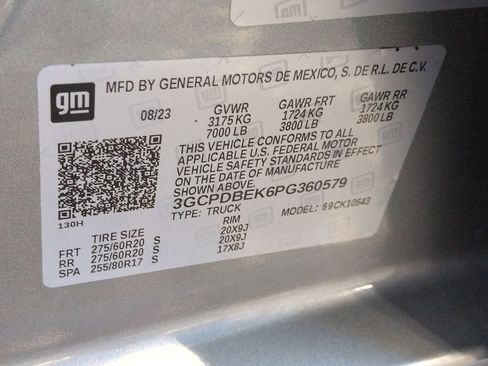 Used 2023 Chevrolet Silverado 1500 Custom AWD/4WD image 28