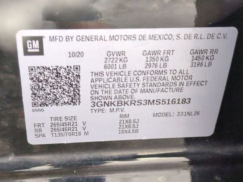 Used 2021 Chevrolet Blazer RS w/ Enhanced Convenience Package image 35