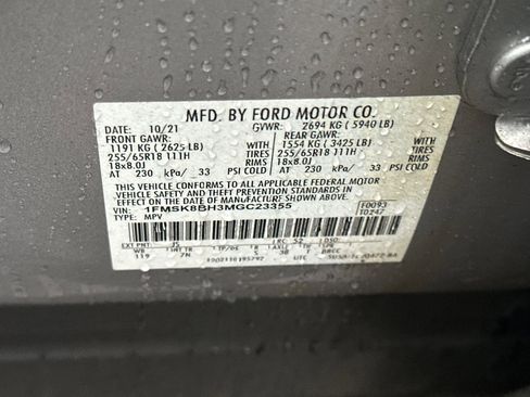 Used 2021 Ford Explorer 4WD image 27