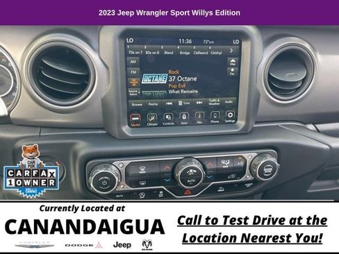 Used 2023 Jeep Wrangler Unlimited Sport AWD/4WD image 17