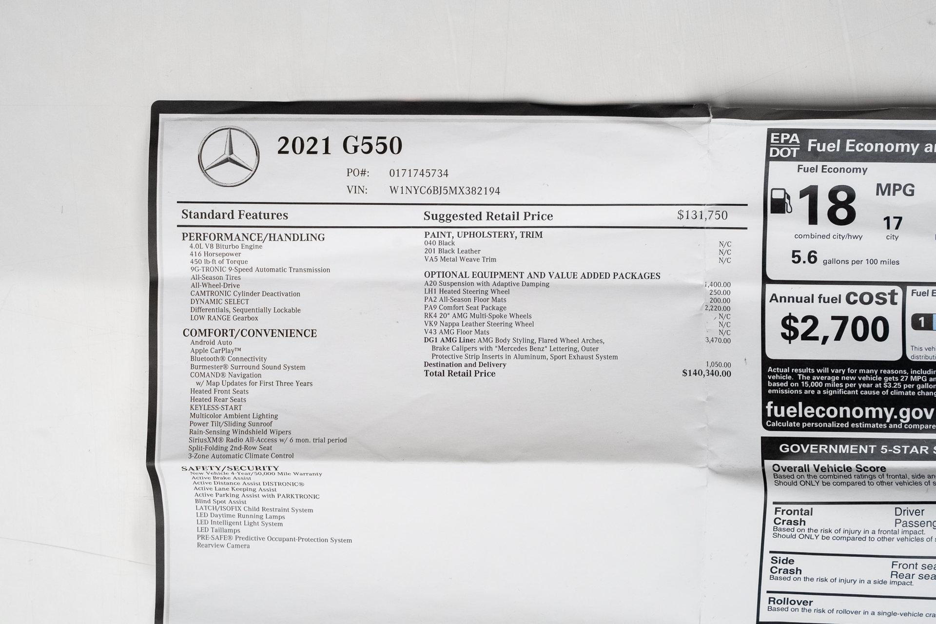 Used 2021 Mercedes-Benz G 550 image 85
