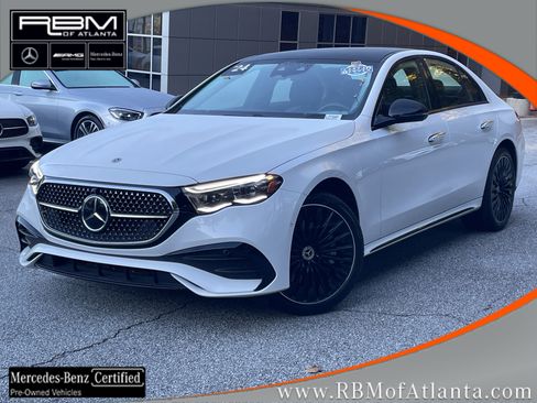 Certified 2024 Mercedes-Benz E 450 E 450 4MATICﾮ Sedan image 1