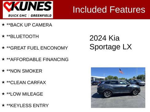 Used 2024 Kia Sportage LX FWD image 2