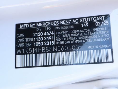 New 2025 Mercedes-Benz CLA 250 4MATIC image 44