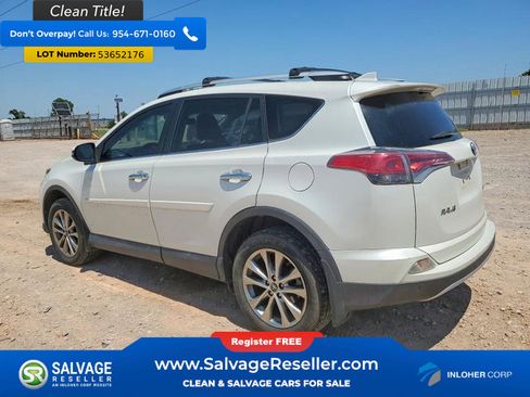 Used 2016 Toyota RAV4 Limited w/ Advanced Technology Package FWD image 3