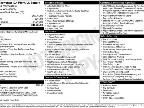 Used 2023 Volkswagen ID.4 Pro image 2